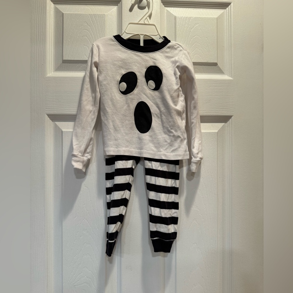 Toddler Halloween Ghost Pjs.